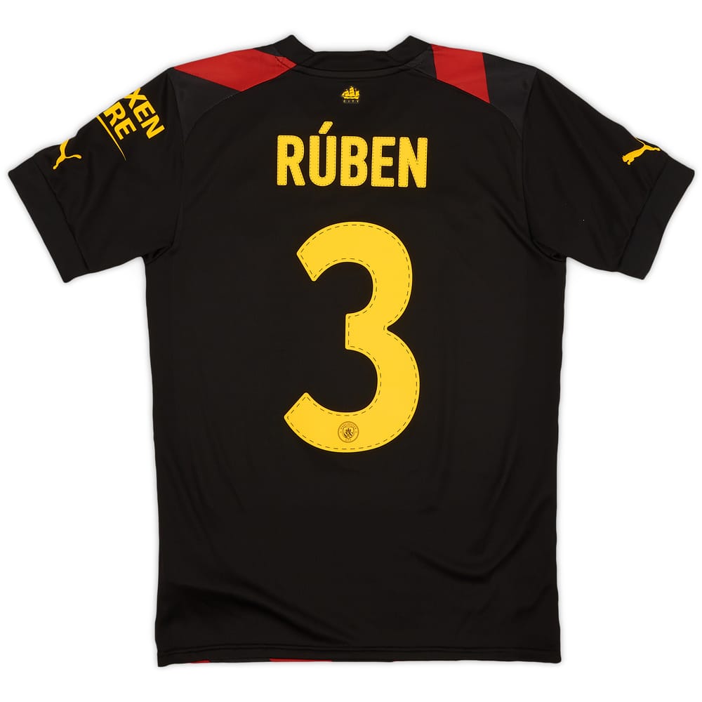 2022-23 Manchester City Away Shirt Ruben #3 - 8/10 - (S)