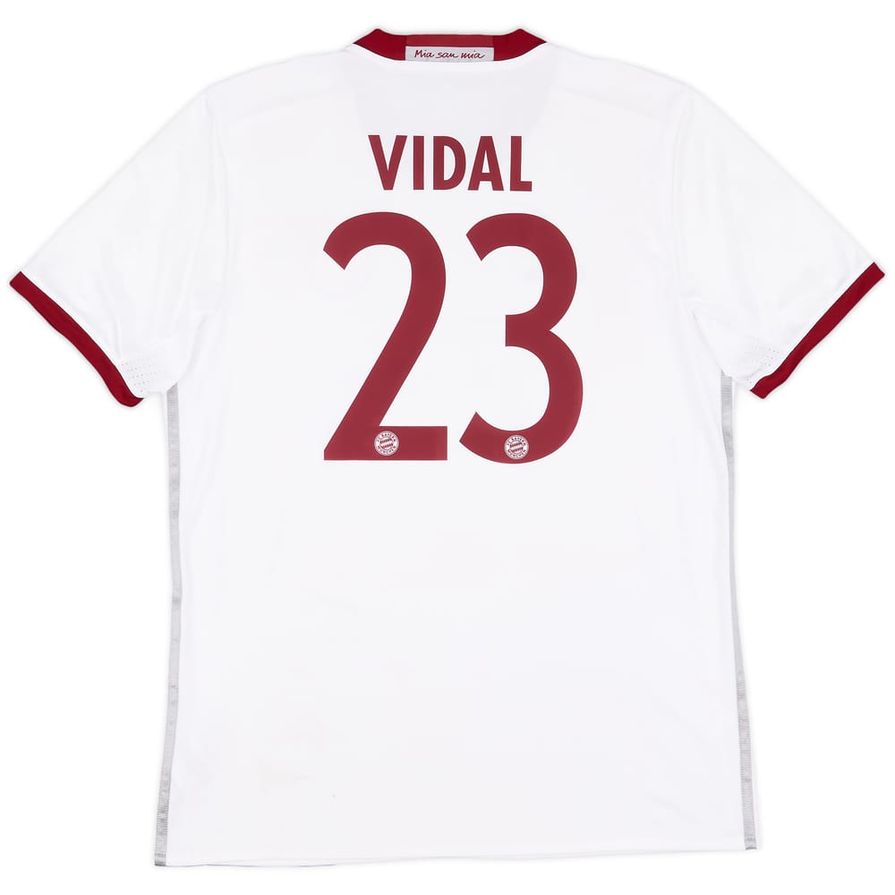 2016-17 Bayern Munich Third Shirt Vidal #23 - 5/10 - (L)
