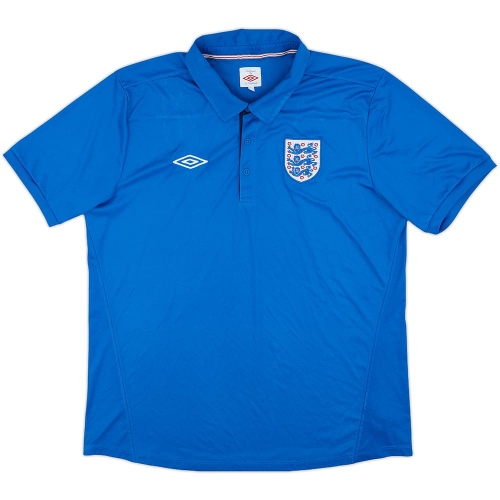 2009-10 England Umbro Polo Shirt - 8/10 - (XL)