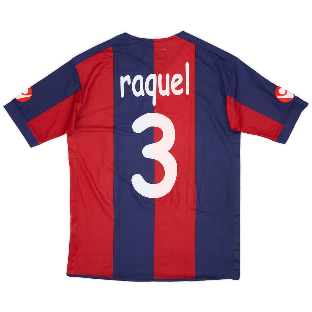2006-07 Bologna Home Shirt Raquel #3 - 7/10 - (L)
