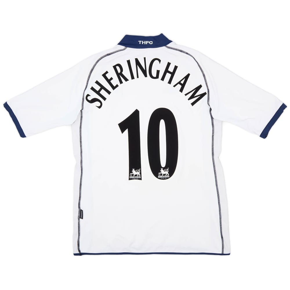 2002-04 Tottenham Home Shirt Sheringham #10 - 6/10 - (L)