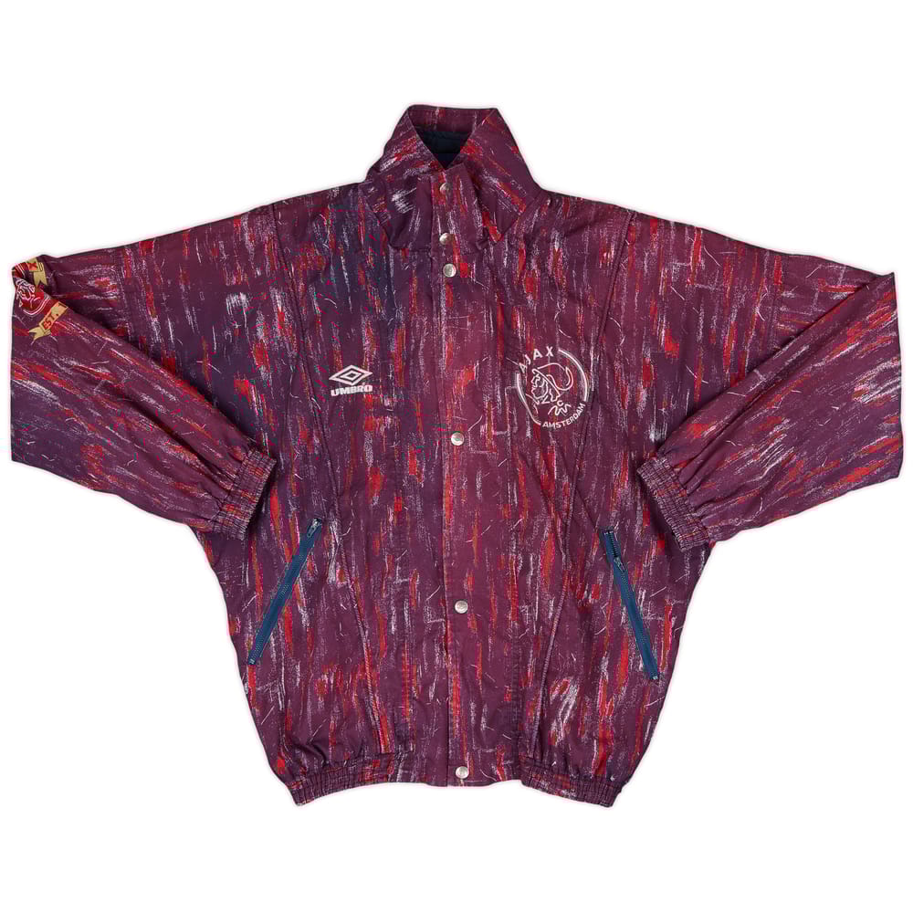 1991-93 Ajax Umbro Track Jacket - 8/10 - (L)