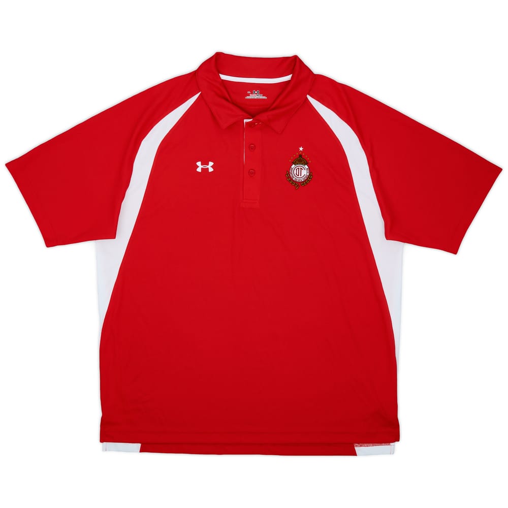 2010-11 Deportivo Toluca Under Armour Polo Shirt - 10/10 - (XL)