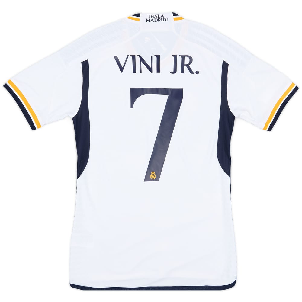 2023-24 Real Madrid Authentic Home CL Shirt Vini Jr. #7 (S)