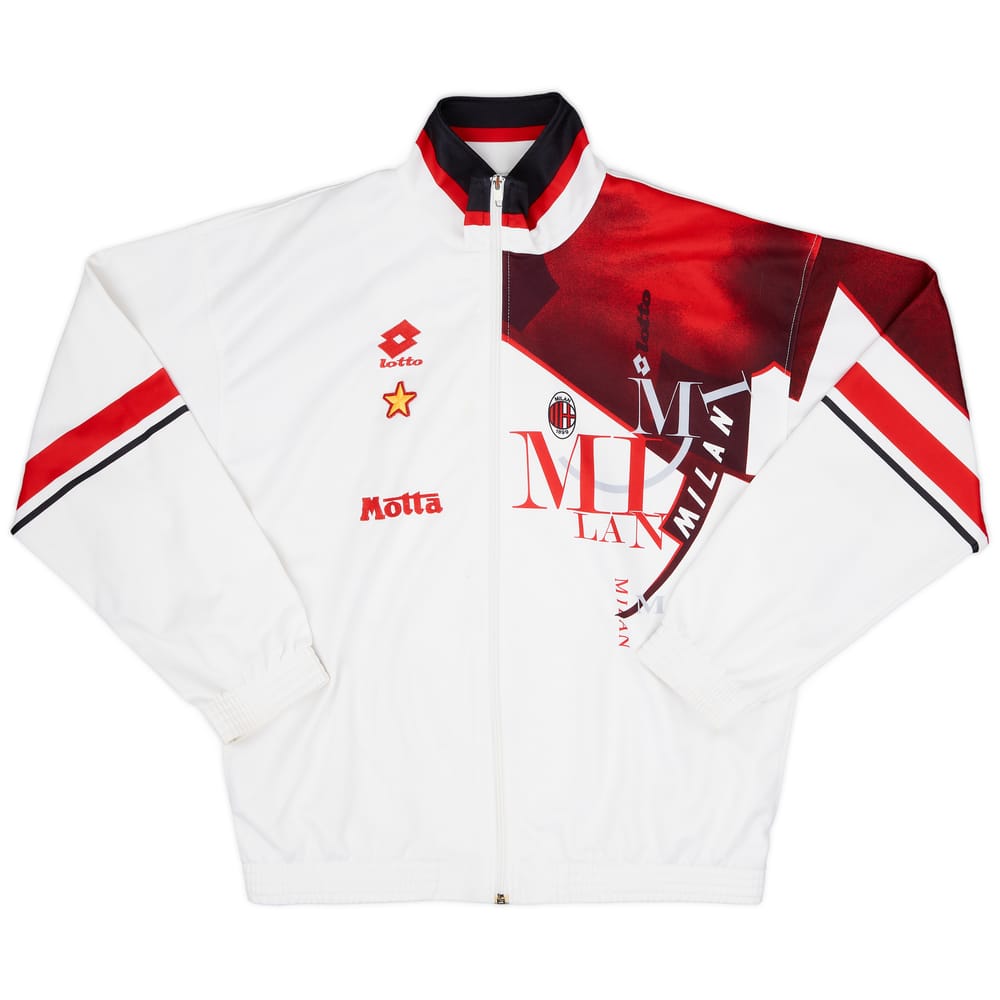 1993-94 AC Milan Lotto Track Jacket - 7/10 - (XL)