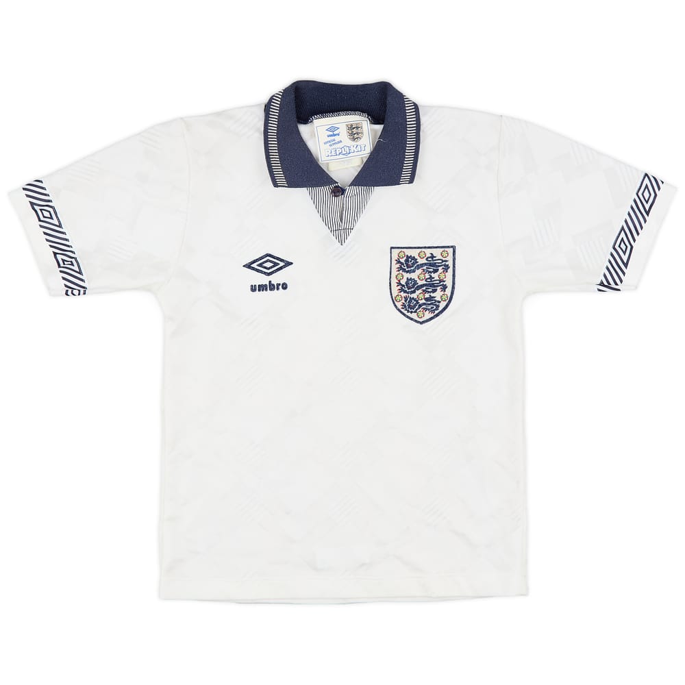 1990-92 England Home Shirt - 9/10 - (S.Boys)