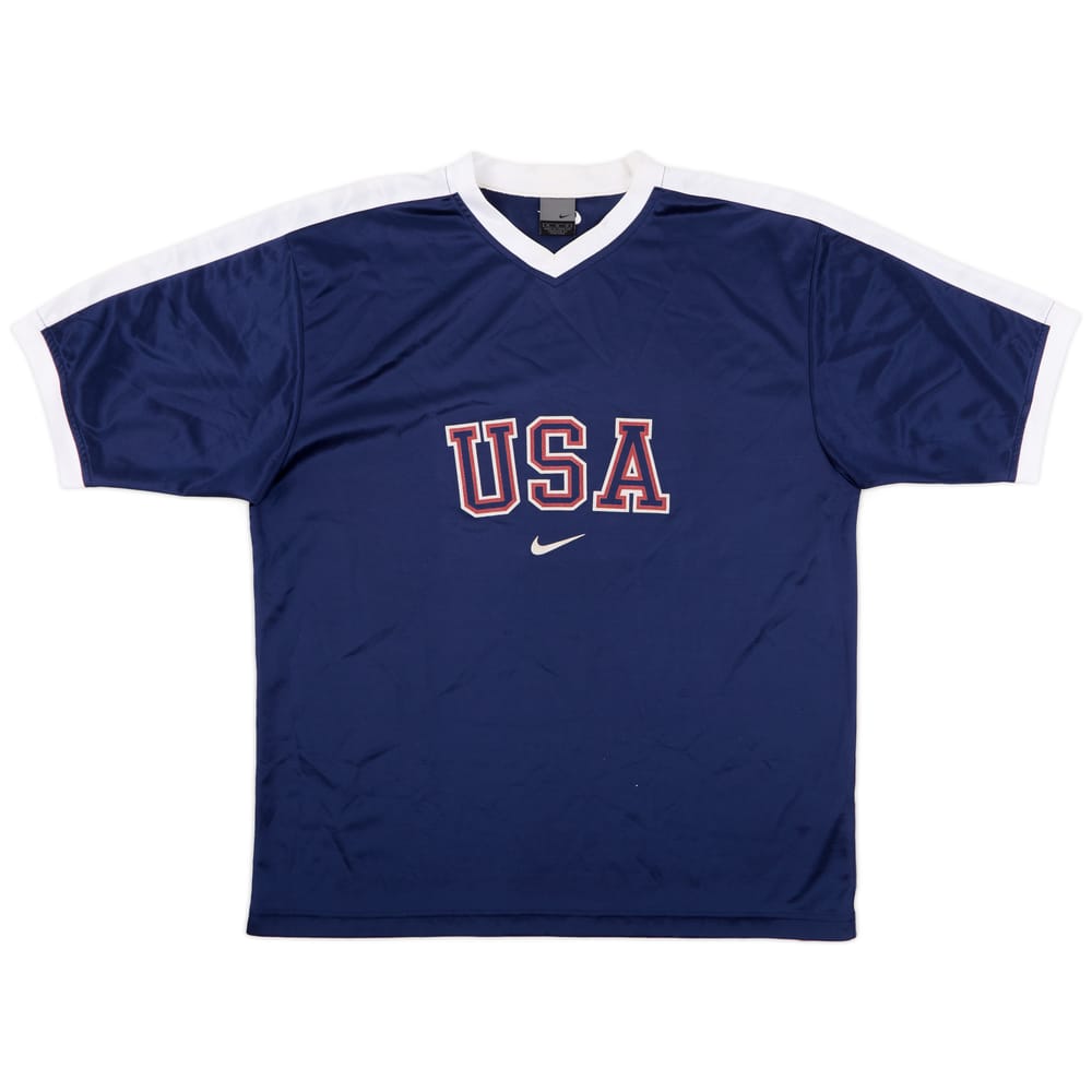 2002-03 USA Nike Training Shirt - 7/10 - (M)