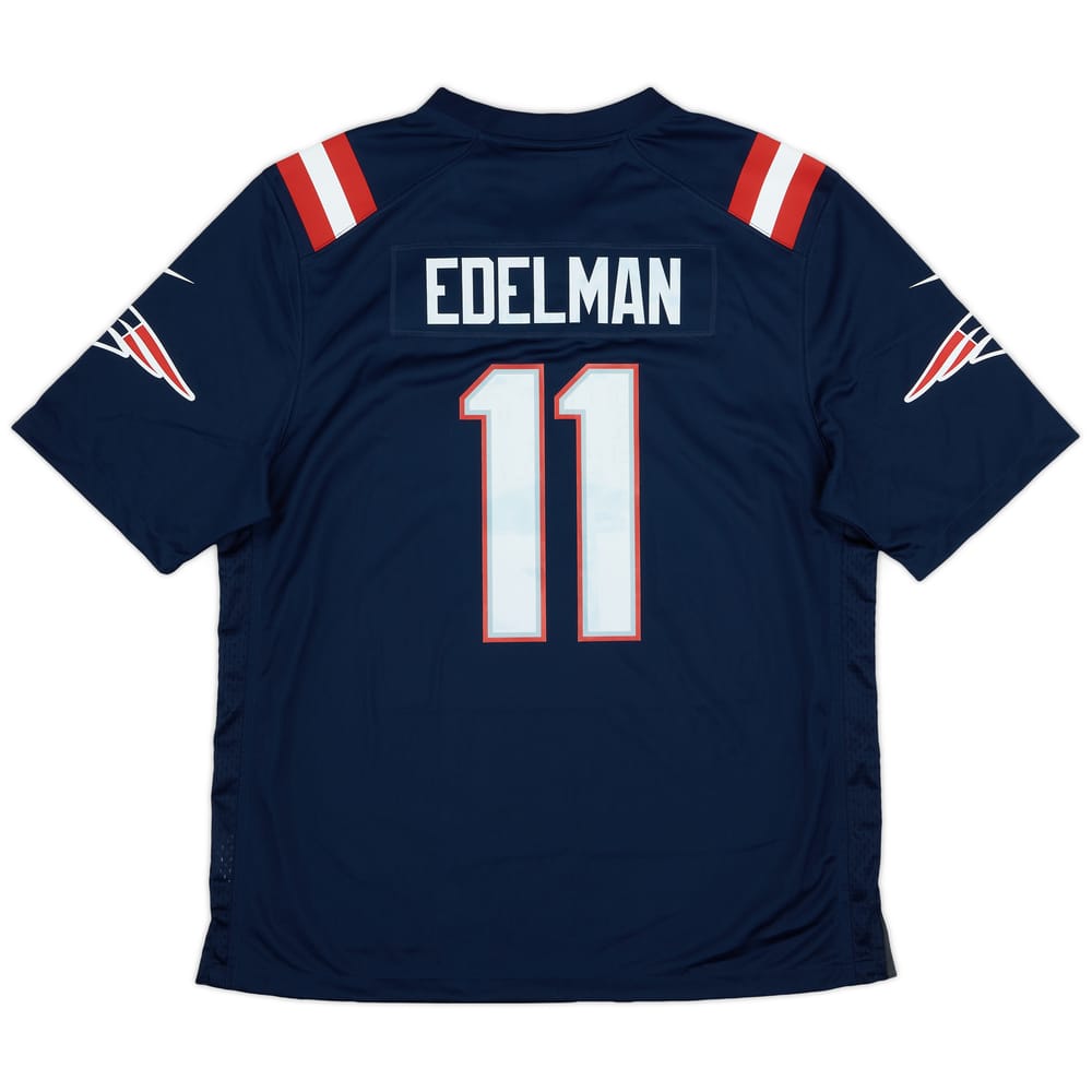 2020 New England Patriots Edelman #11 Nike Game Home Jersey (XL)