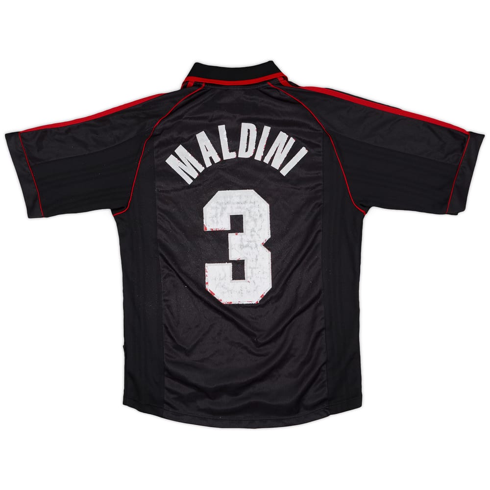 1998-99 AC Milan Third Shirt Maldini #3 - 4/10 - (M)