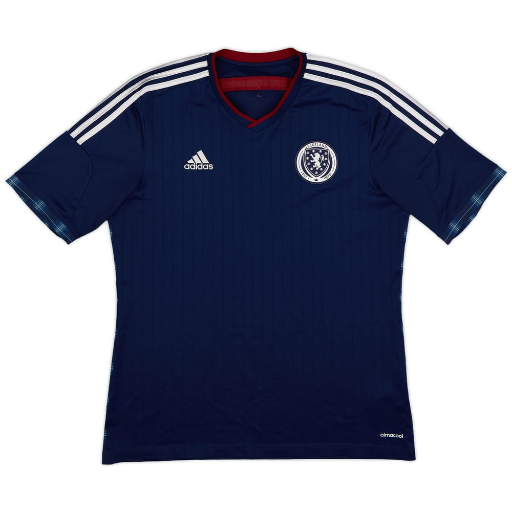 2014-15 Scotland Home Shirt - 8/10 - (L)