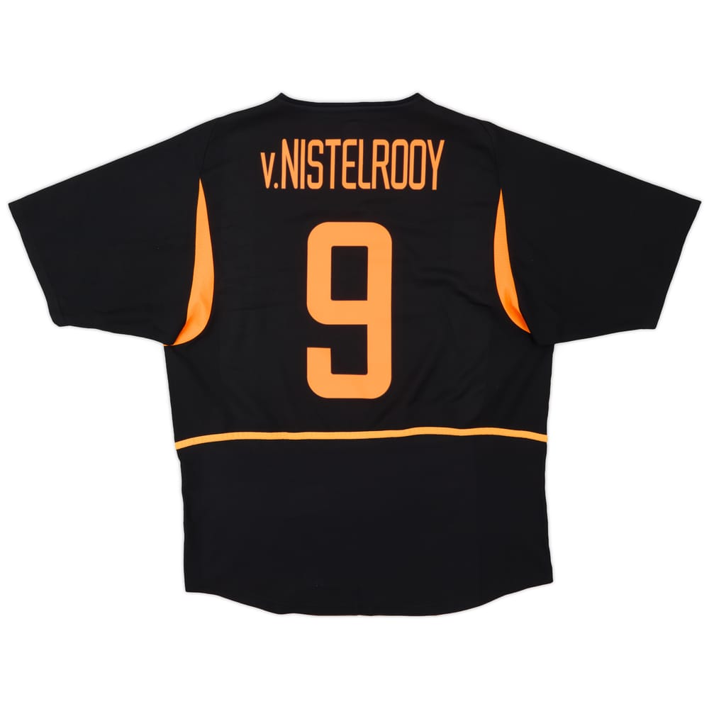 2002-04 Netherlands Away Shirt V.Nistelrooy #9 - 9/10 - (L)