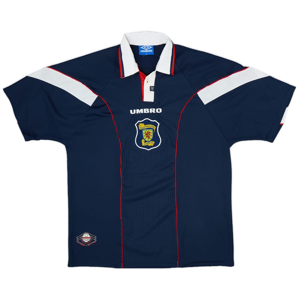 1996-98 Scotland Home Shirt - 7/10 - (XL)