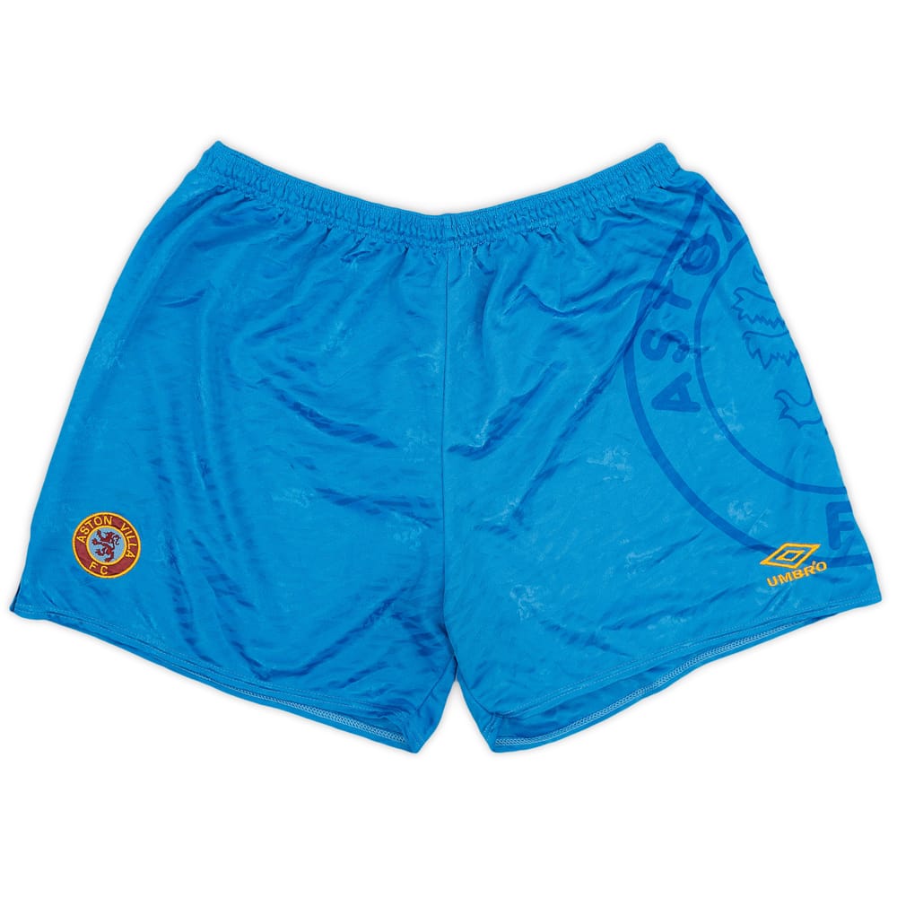 1991-93 Aston Villa Third Shorts - 9/10 - (XL)