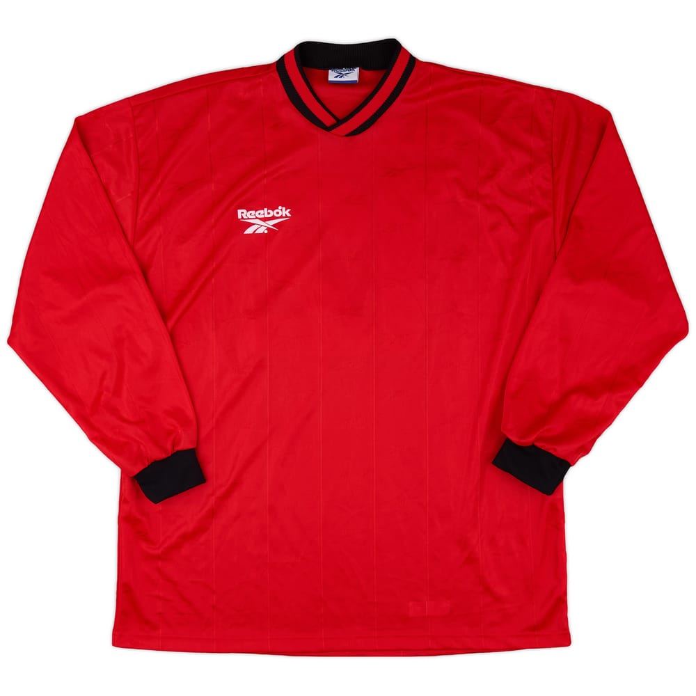 1990s Reebok Template L/S Shirt #12 - 8/10 - (XXL)