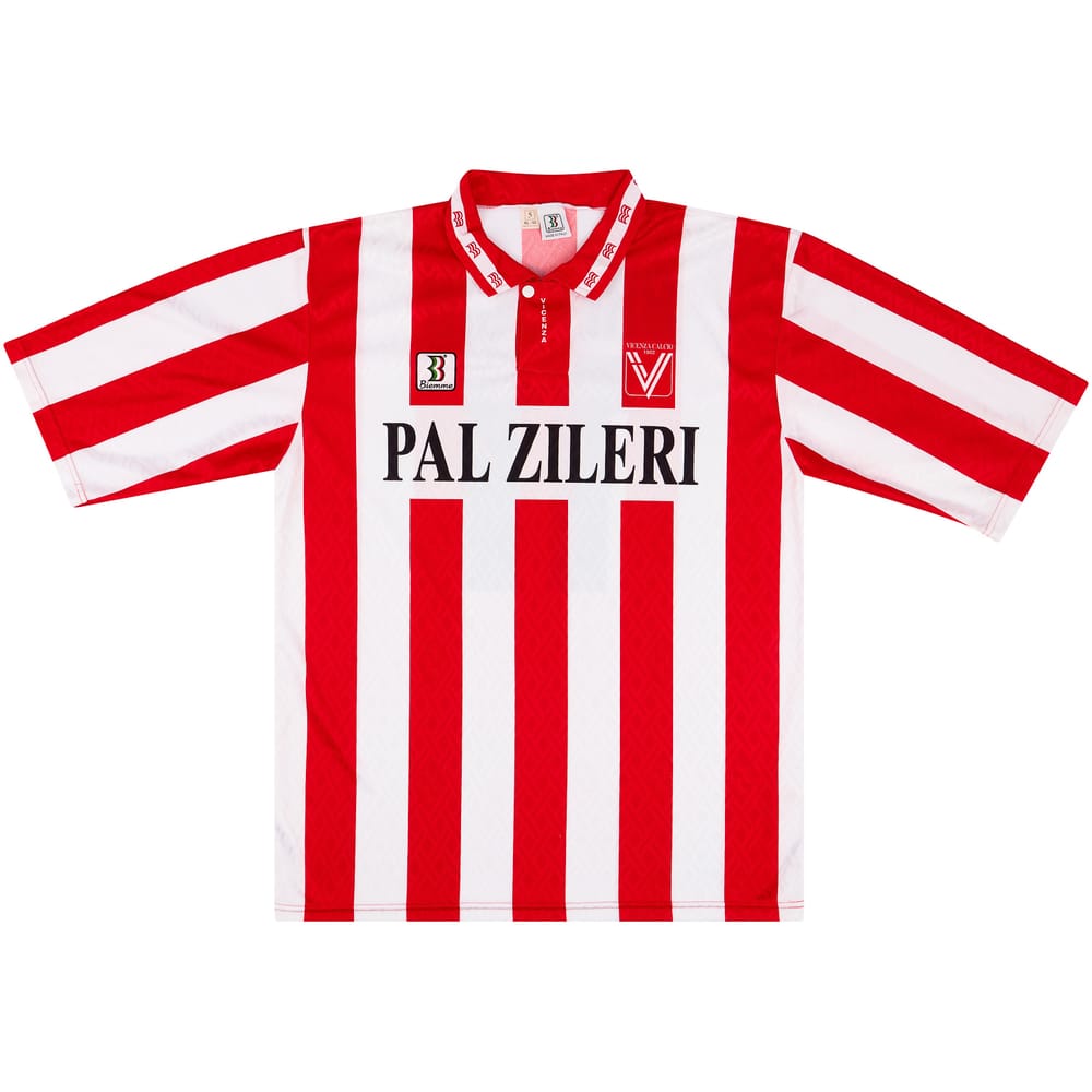 1993-94 Vicenza Match Issue Home Shirt Briaschi #11