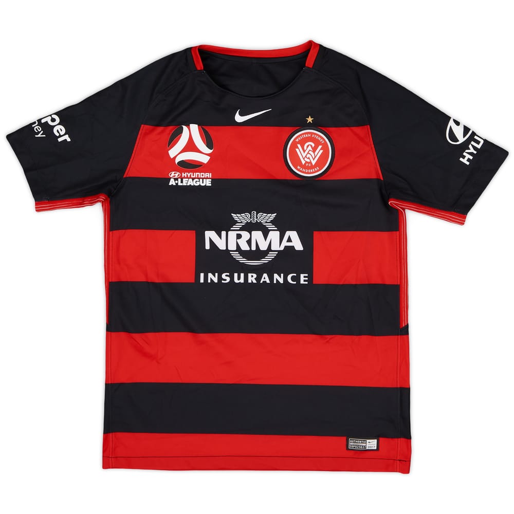 2017-18 Western Sydney Wanderers Home Shirt - 8/10 - (L.Boys)