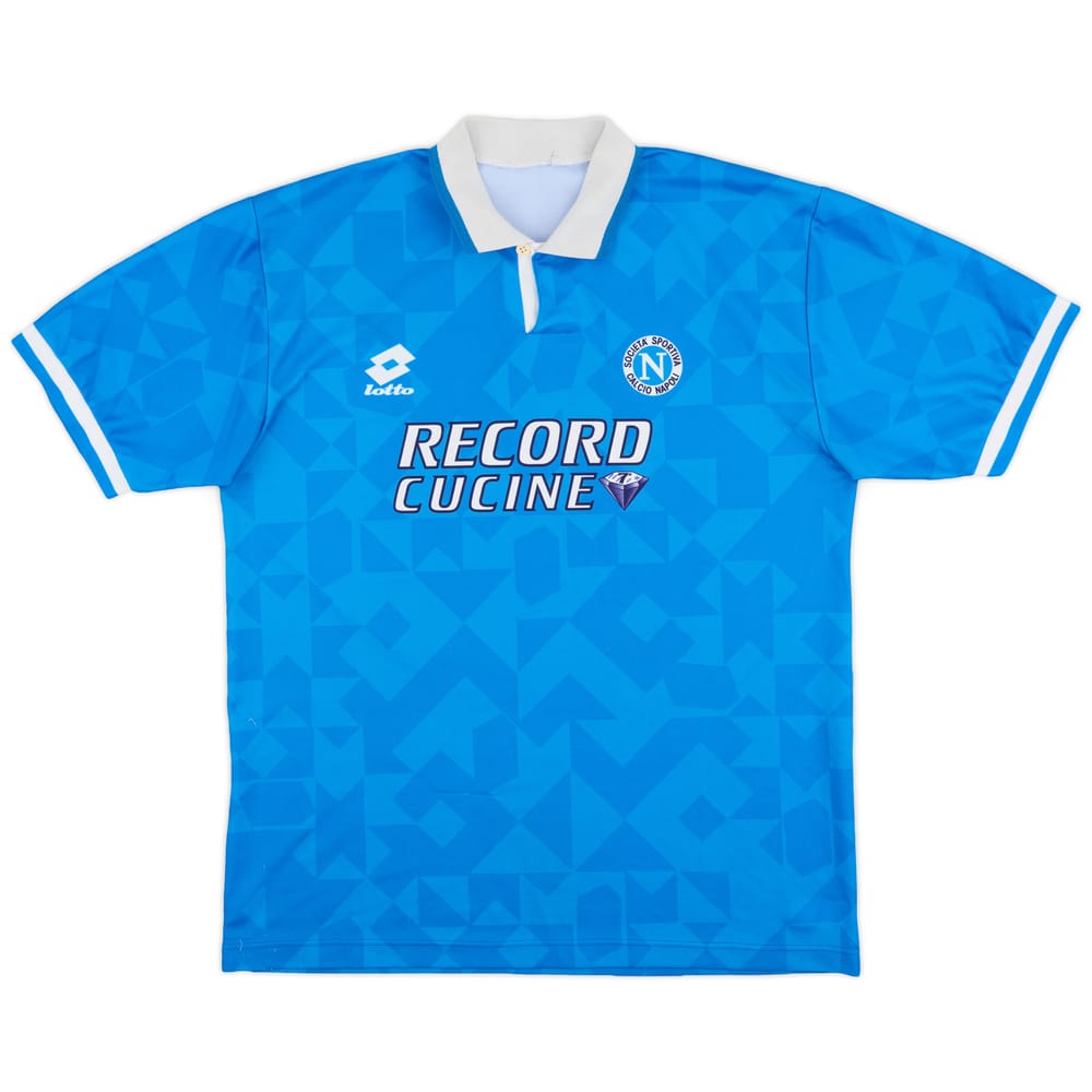 1994-96 Napoli Home Shirt - 8/10 - (L)