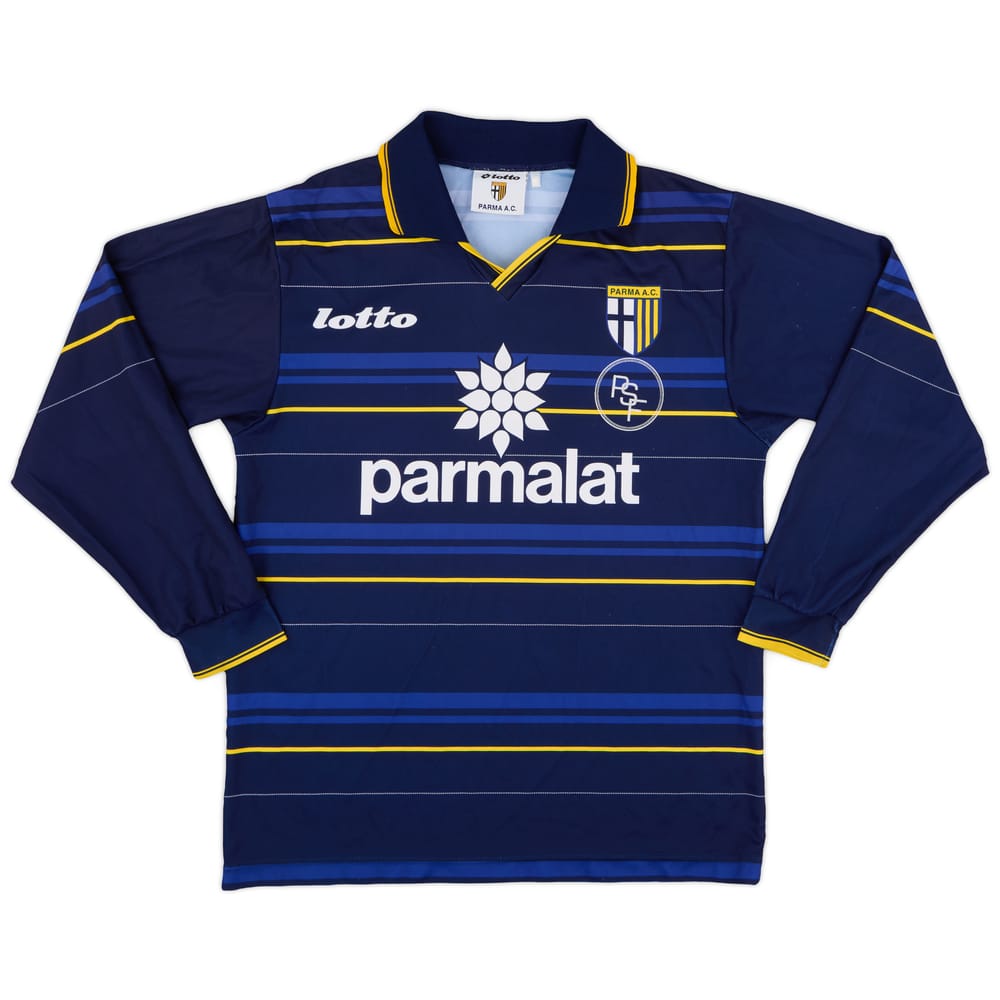 1998-99 Parma Third L/S Shirt #10 - 8/10 - (S)