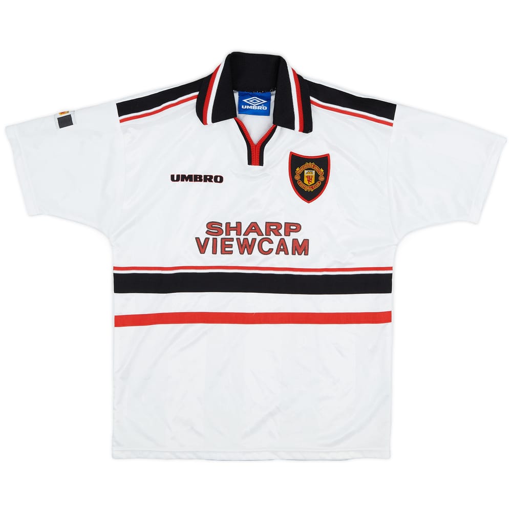 1997-99 Manchester United Away Shirt - 7/10 - (L.Boys)