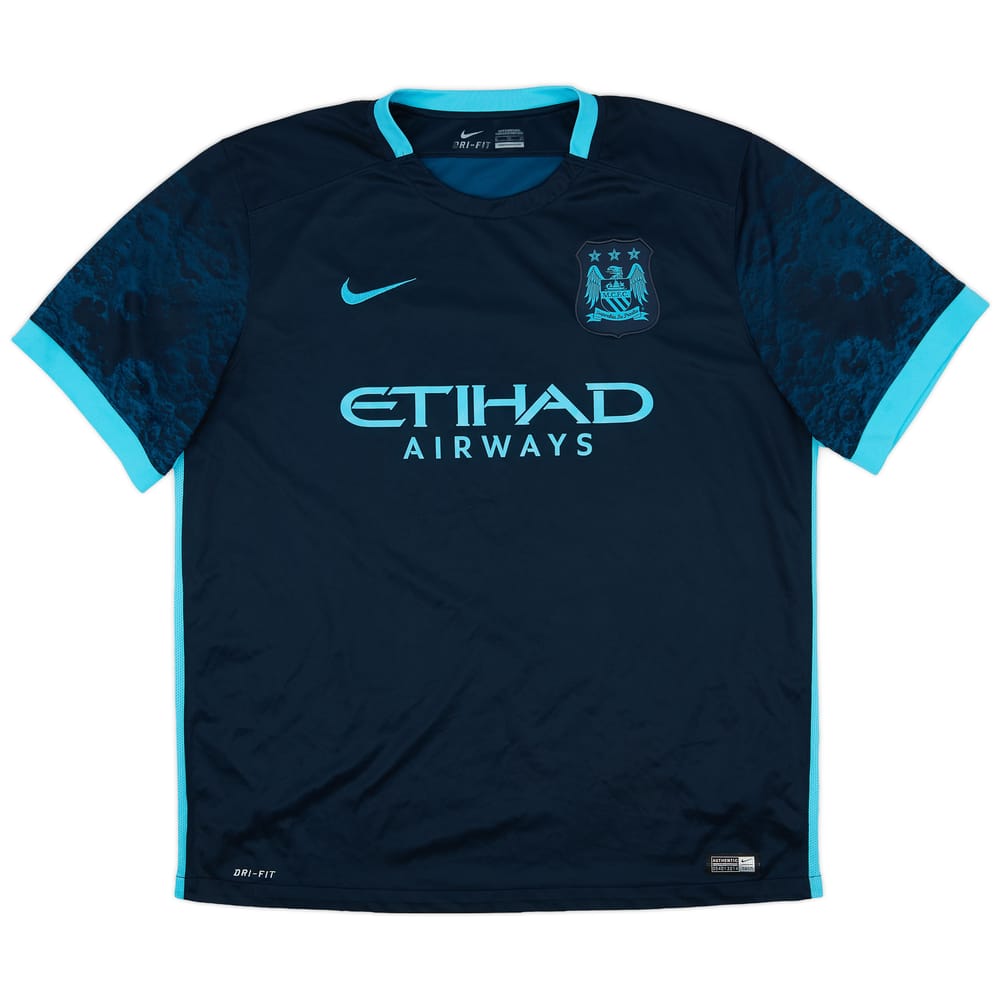 2015-16 Manchester City Away Shirt - 9/10 - (XL)