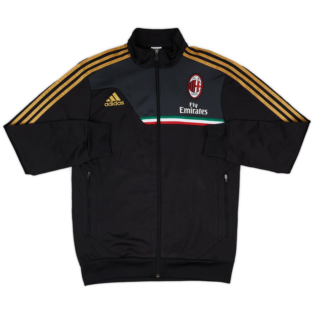 2013-14 AC Milan adidas Track Jacket - 8/10 - (S)