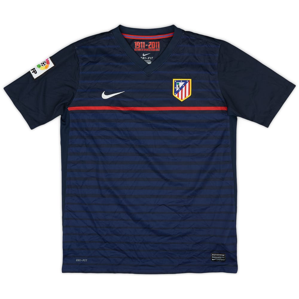 2011-12 Atletico Madrid Away Shirt - 9/10 - (XL.Boys)
