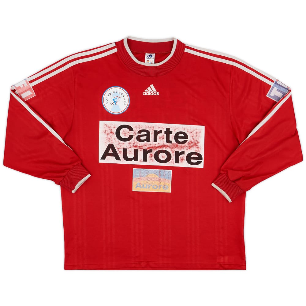 2001-02 Coupe de France L/S Shirt #5 - 5/10 - (XL)
