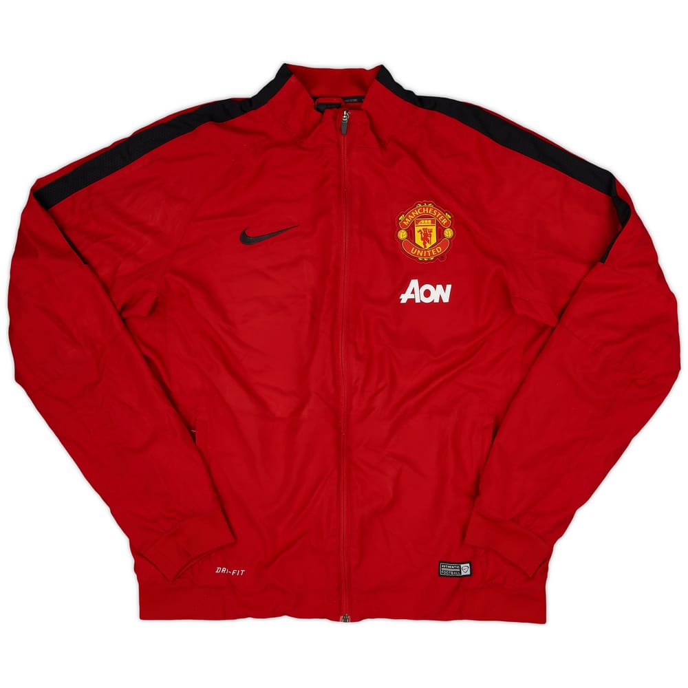 2014-15 Manchester United Nike Track Jacket - 8/10 - (L)