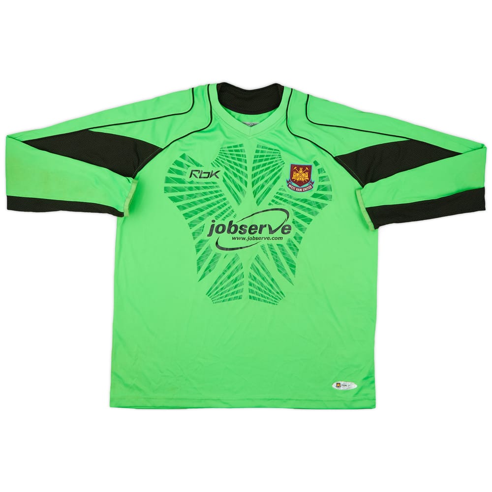 2005-07 West Ham GK Shirt - 8/10 - (L)