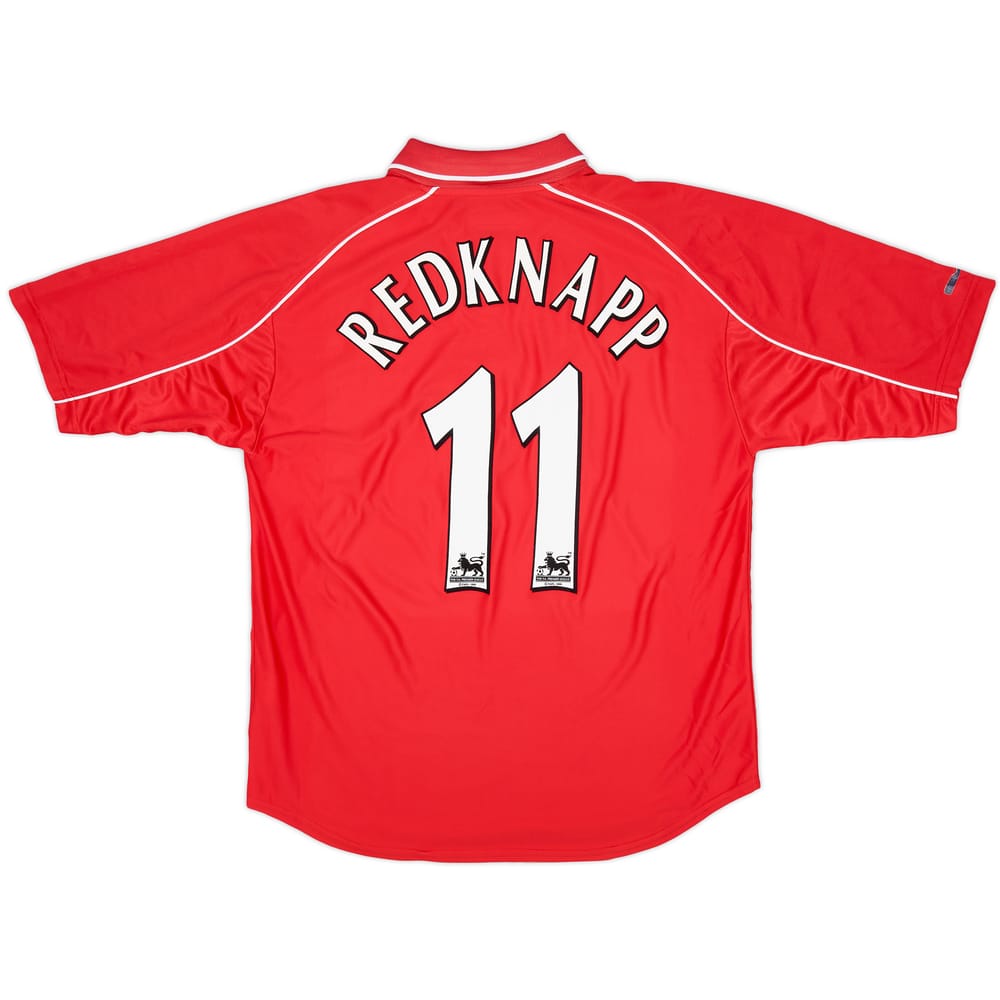 2000-02 Liverpool Home Shirt Redknapp #11 - 8/10 - (L)