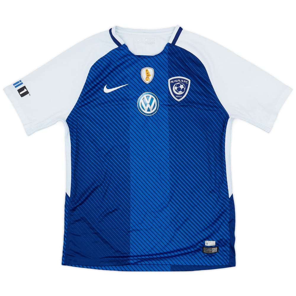 2017-18 Al Hilal Home Shirt - 9/10 - (M)