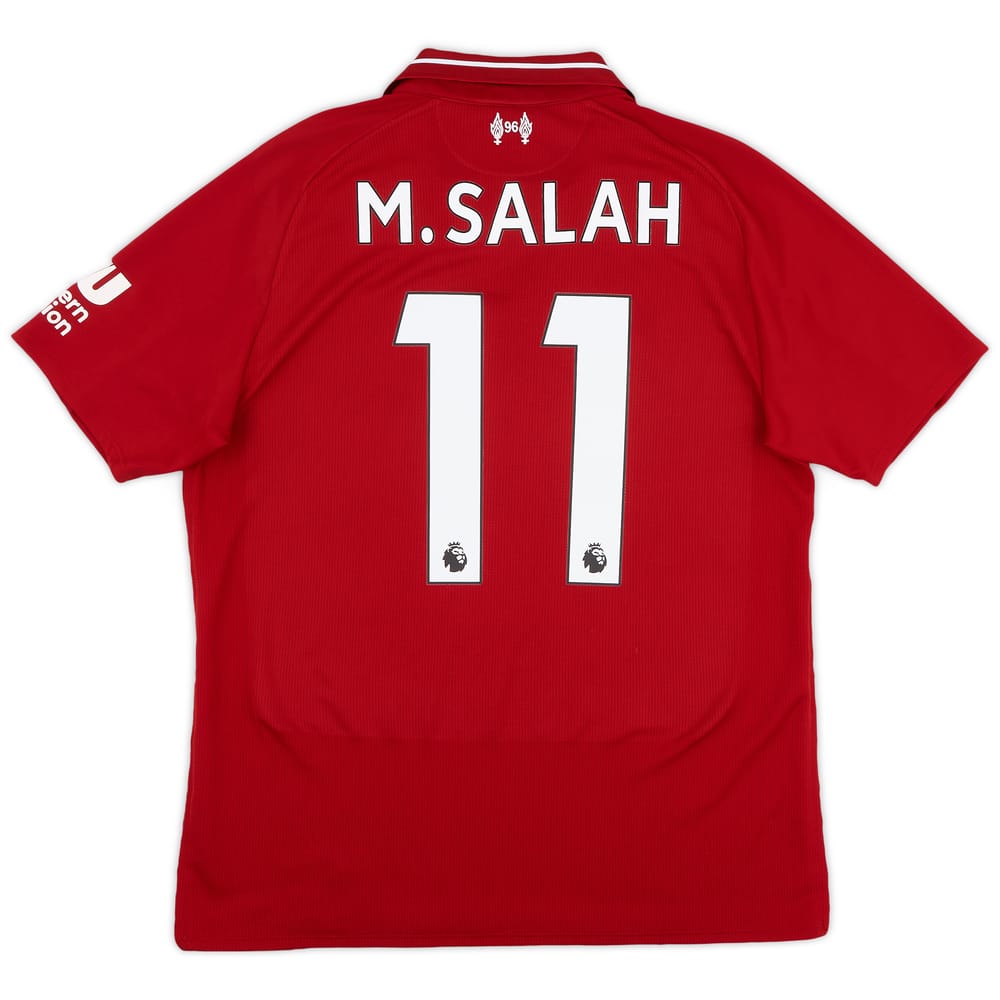 2018-19 Liverpool Home Shirt Salah #11 - 5/10 - (S)