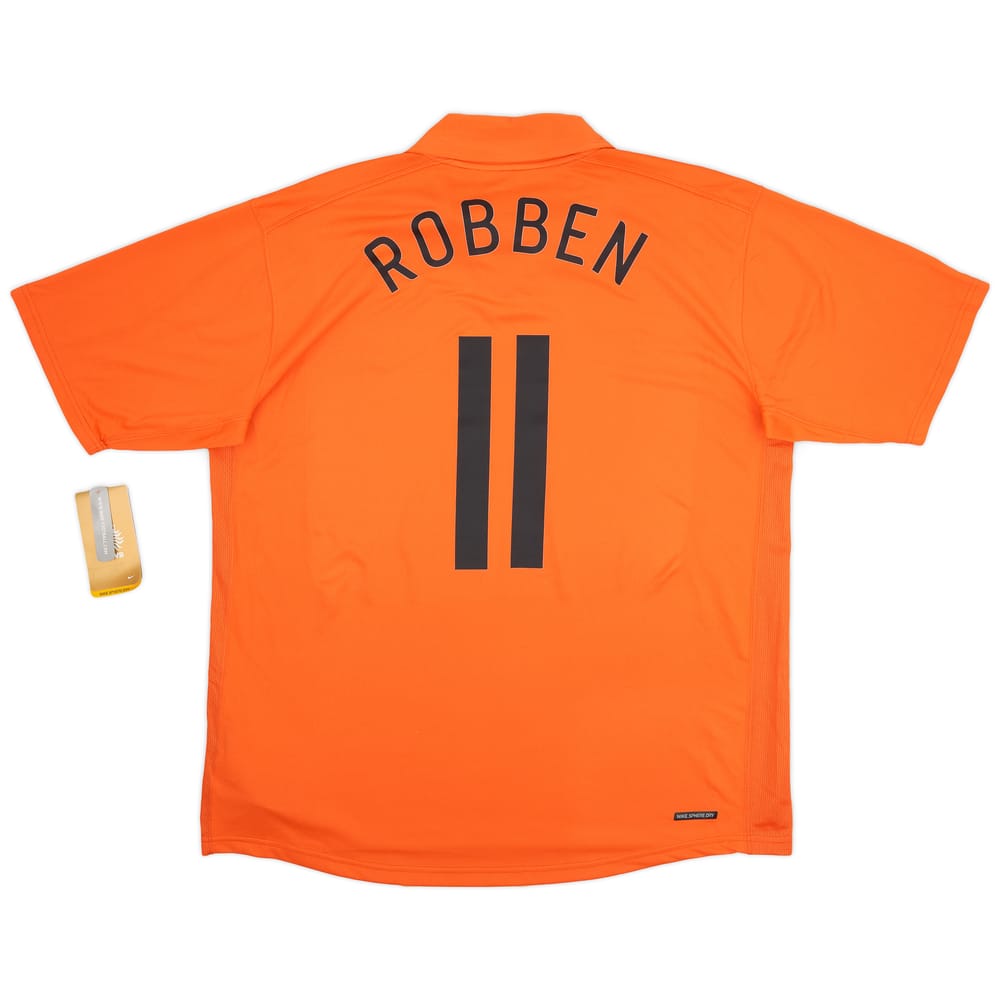 2006-08 Netherlands Home Shirt Robben #11 (XL)