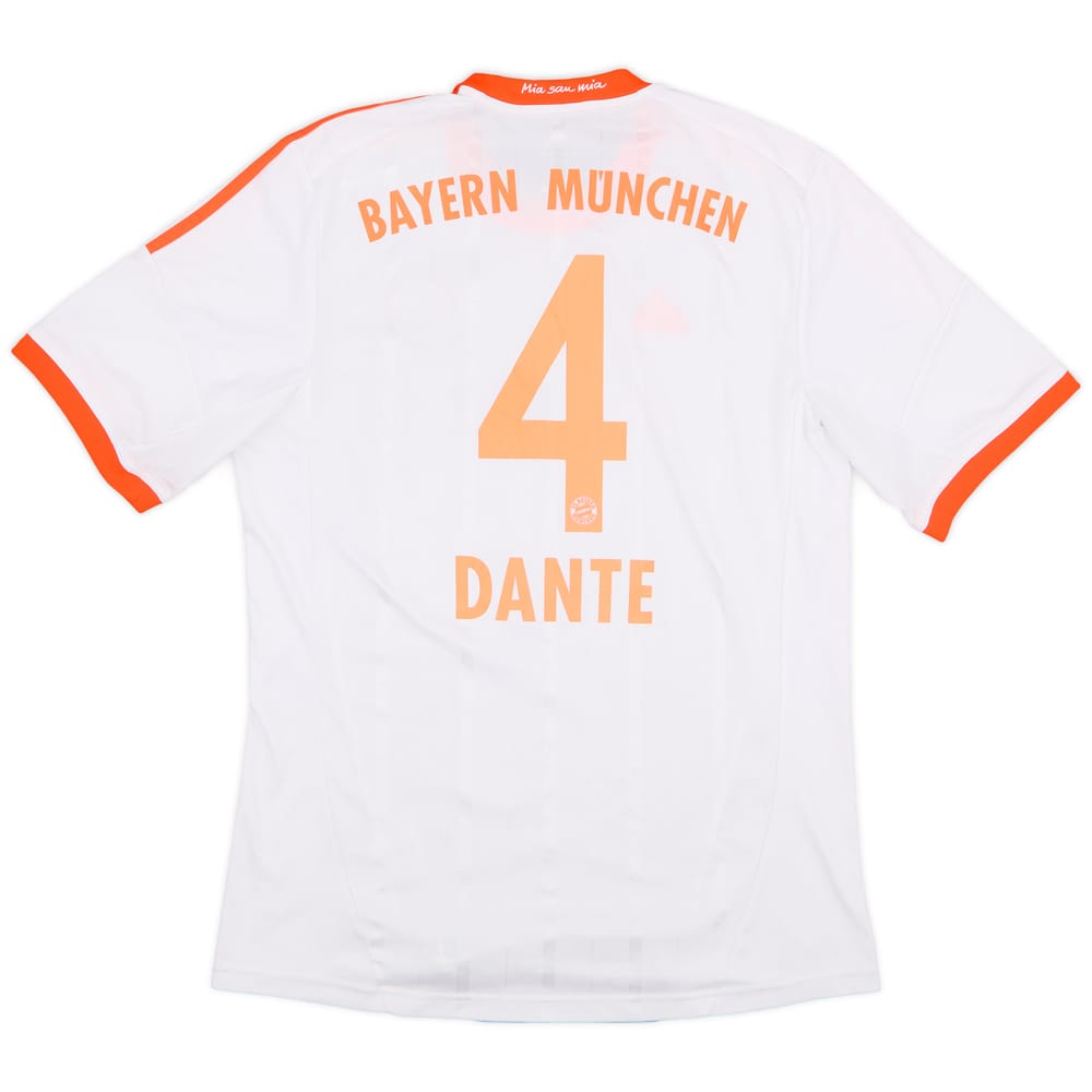 2012-13 Bayern Munich Away Shirt Dante #4 - 5/10 - (L)