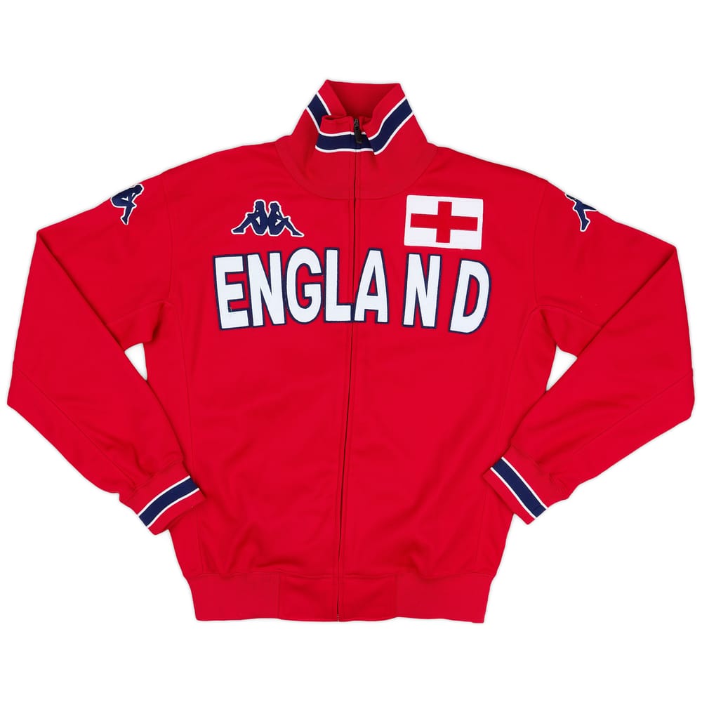 2009-10 England Kappa Track Jacket - 9/10 - (M)