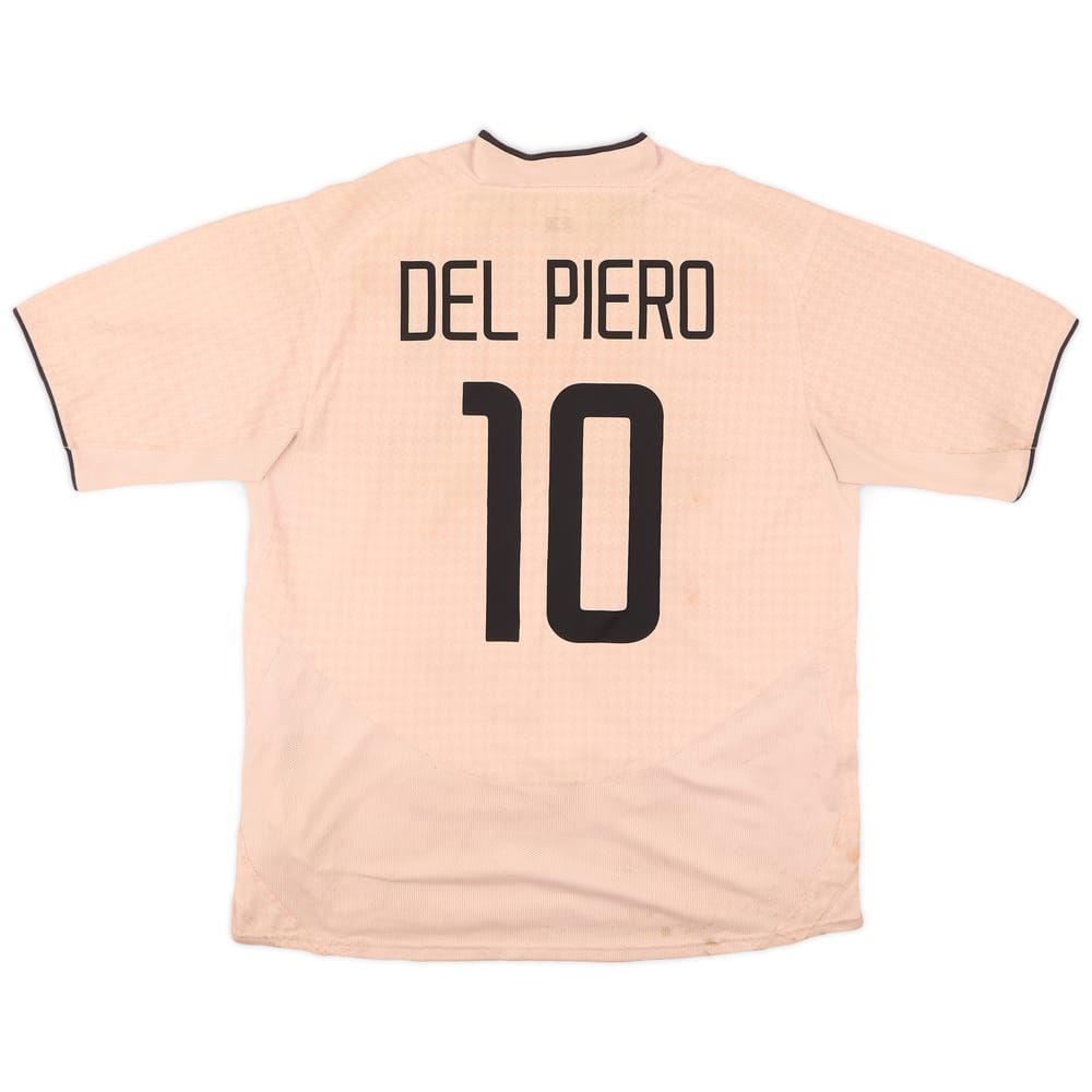 2003-04 Juventus Away Shirt Del Piero #10 - 4/10 - (XL)