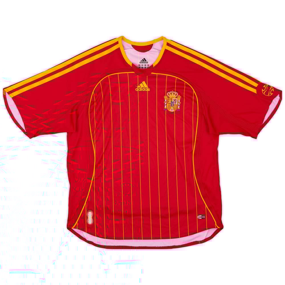 2006-08 Spain Home Shirt - 7/10 - (L.Boys)
