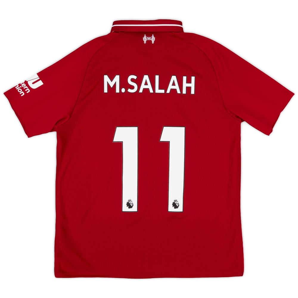 2018-19 Liverpool Home Shirt M.Salah #11 - 9/10 - (S)