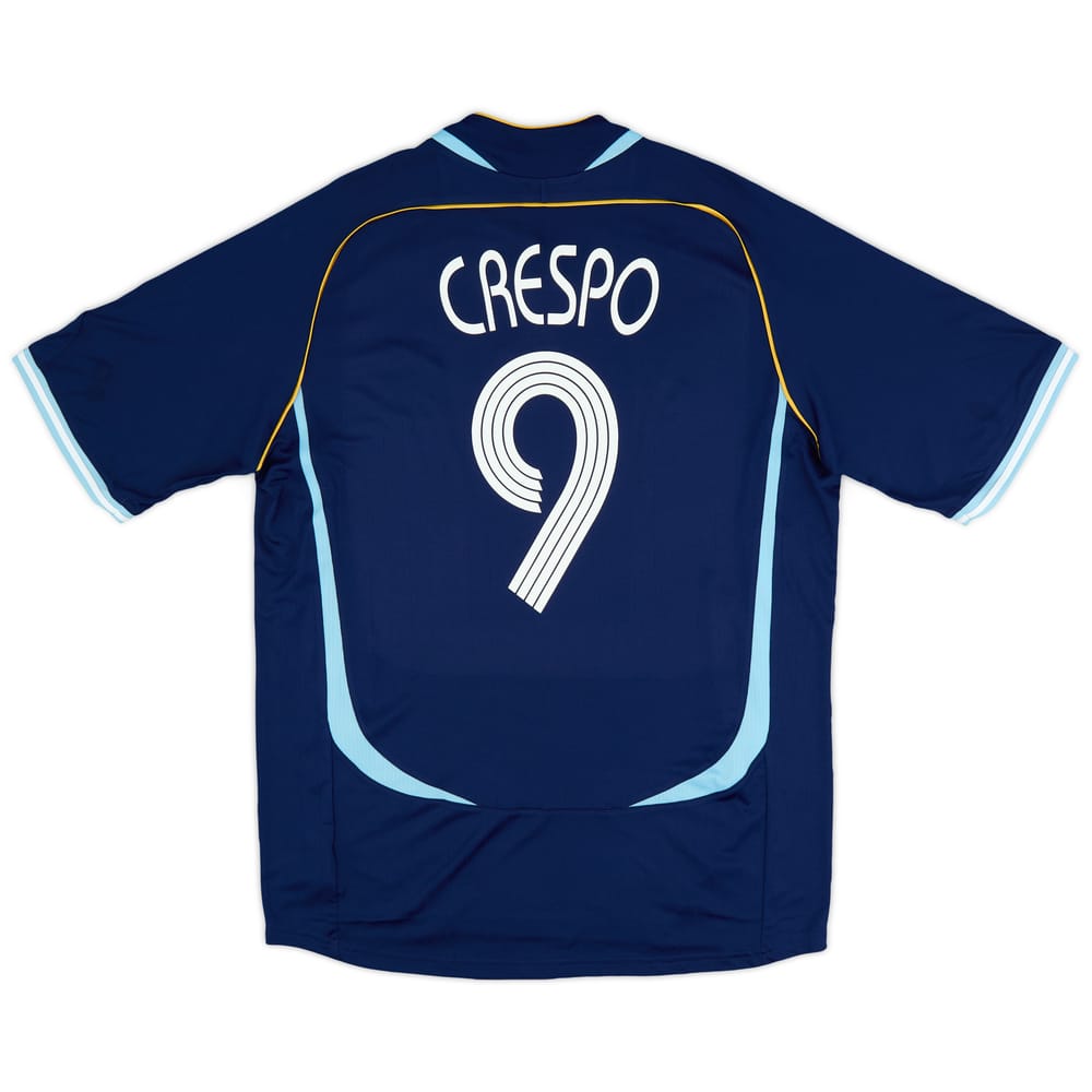 2006 Argentina adidas Reissue Away Shirt Crespo #9