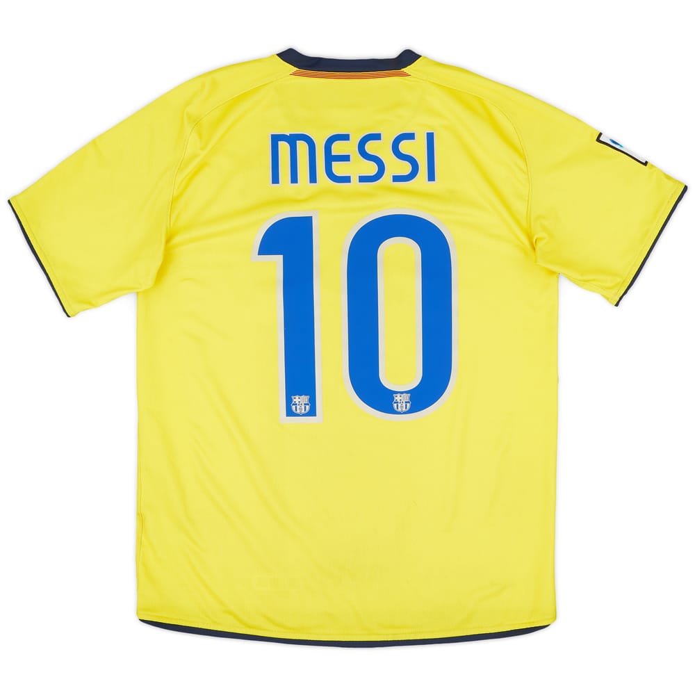 2008-10 Barcelona Away Shirt Messi #10 - 7/10 - (S)