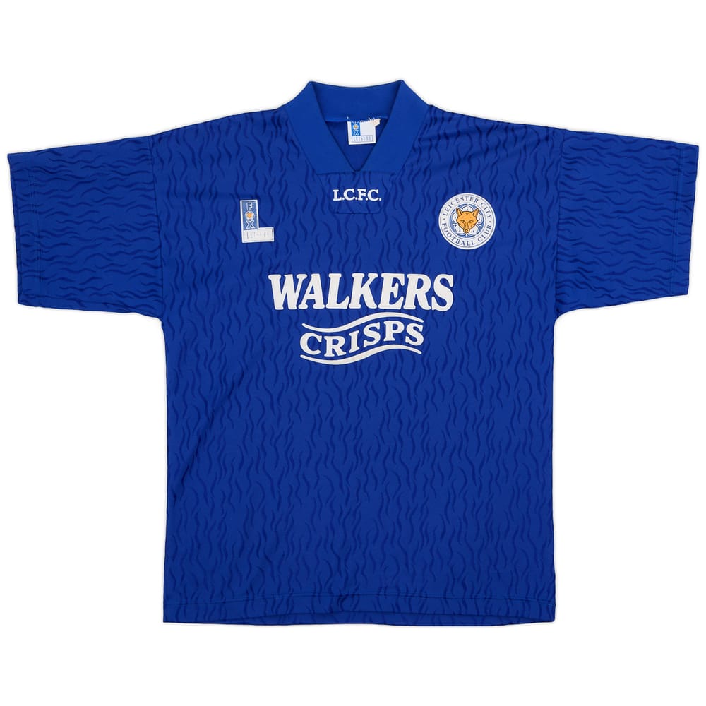 1992-94 Leicester Home Shirt - 7/10 - (M)