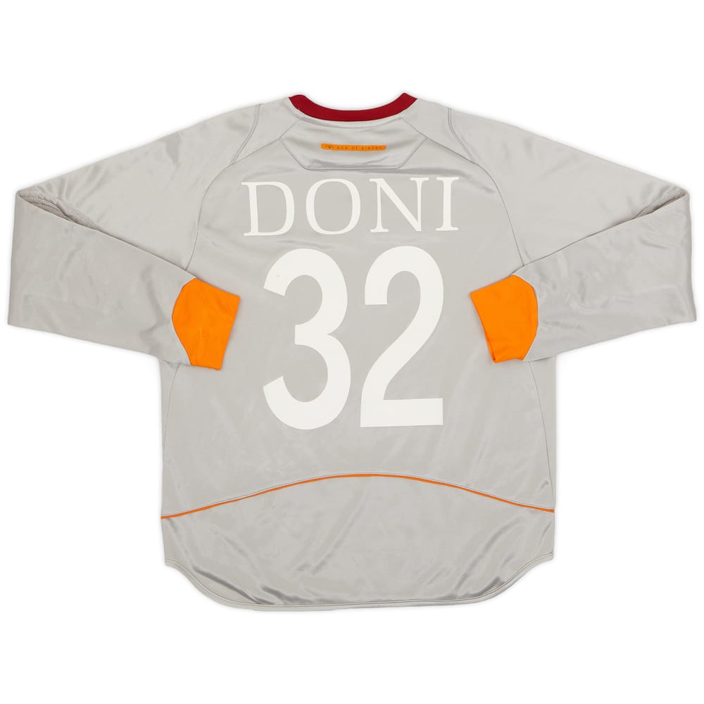 2006-07 Roma GK Shirt Doni #32 - 7/10 - (XL.Boys)
