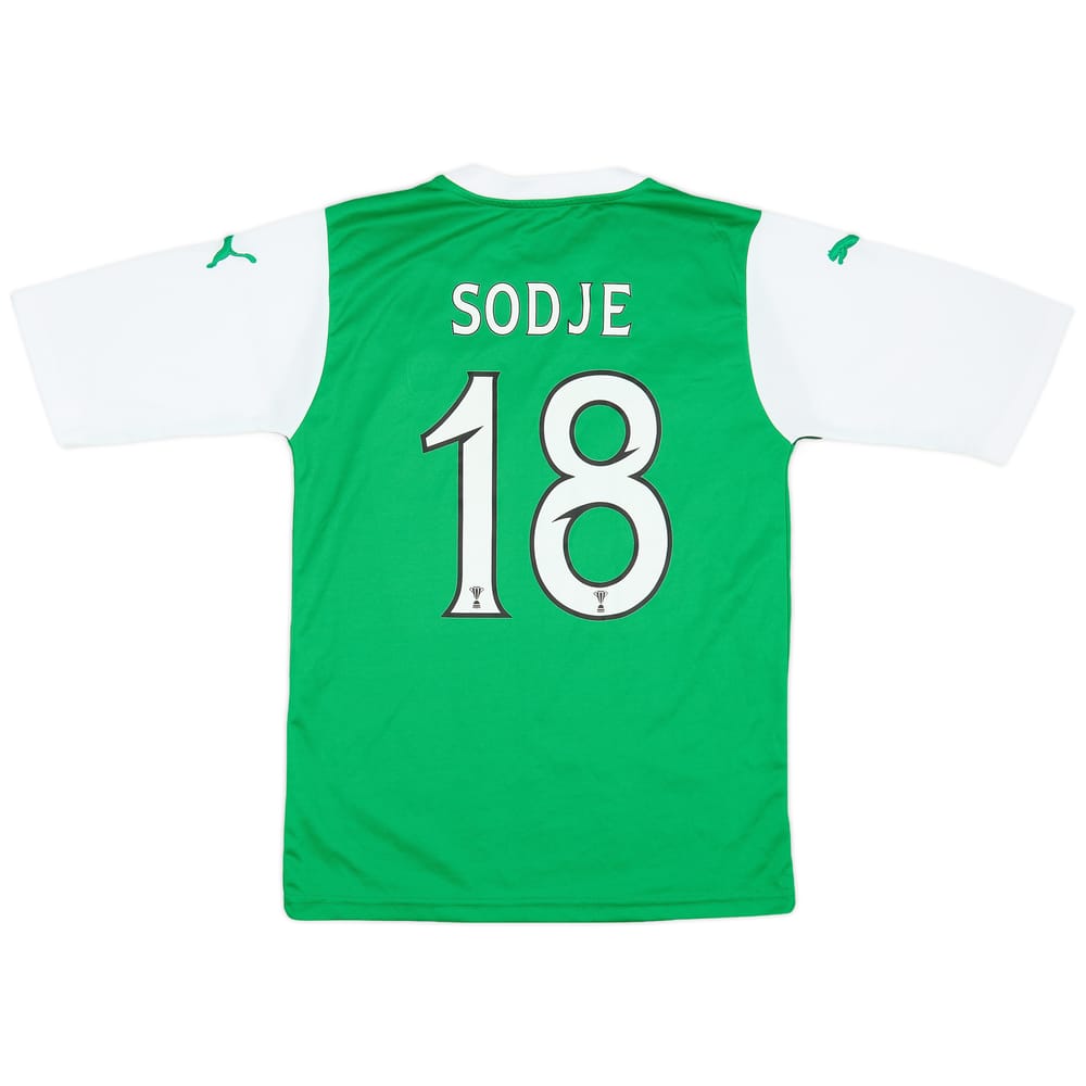 2010-11 Hibernian Home Shirt Sodje #18 - 7/10 - (S)