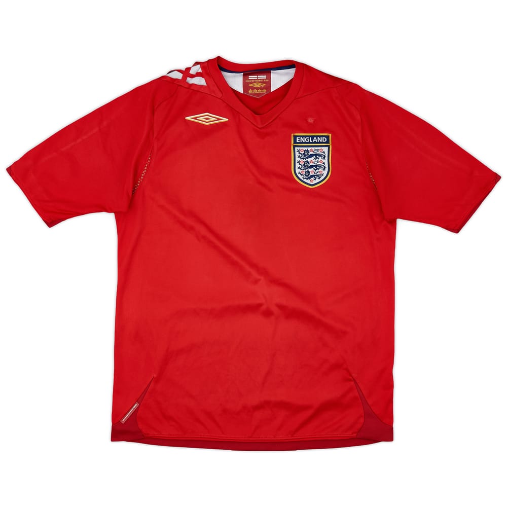 2006-08 England Away Shirt - 5/10 - (M)