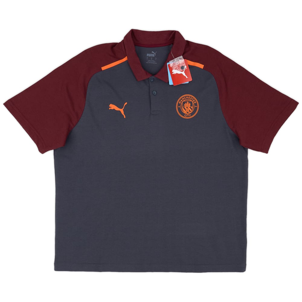 2023-24 Manchester City Puma Casuals Polo T-Shirt