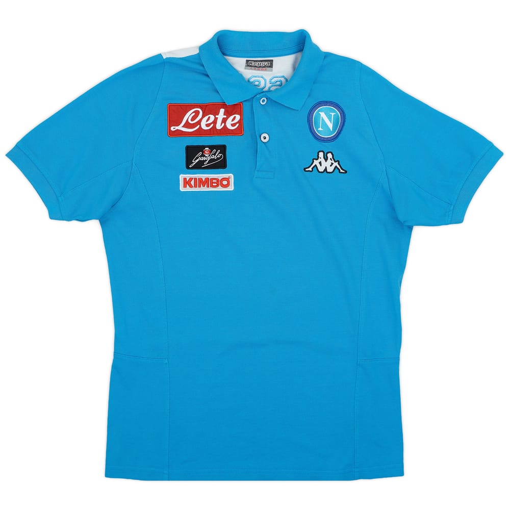 2016-17 Napoli Kappa Polo T-Shirt - 6/10