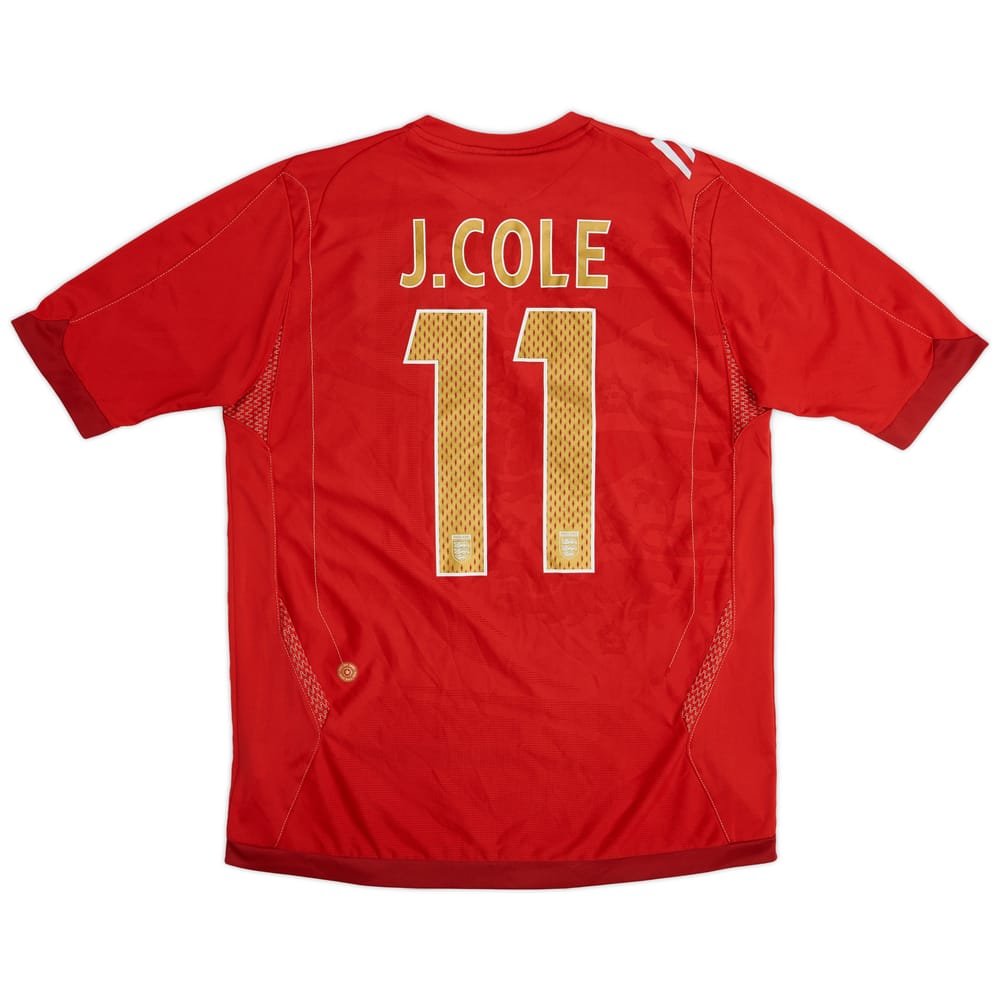 2006-08 England Away Shirt J.Cole #11 - 9/10 - (M)
