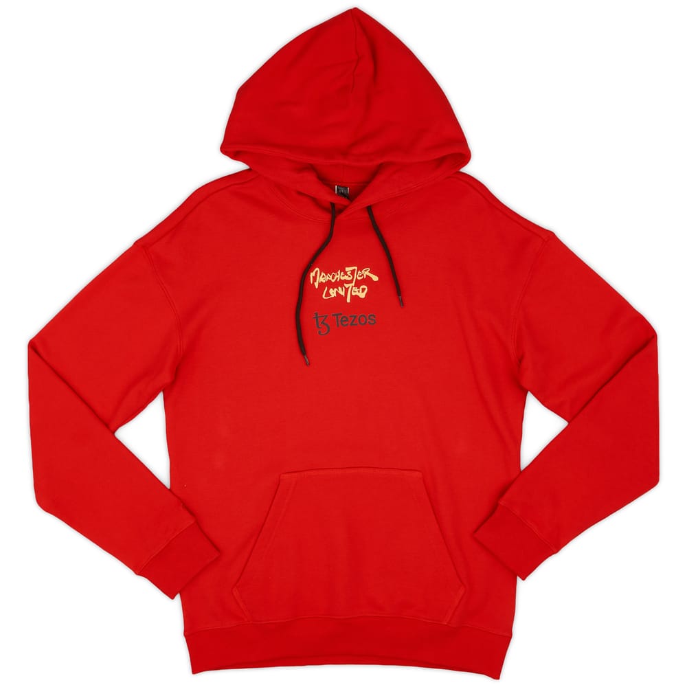 2022-23 Manchester United Player Issue Chinese Story Hooded Sweat Top - As New - (XS)