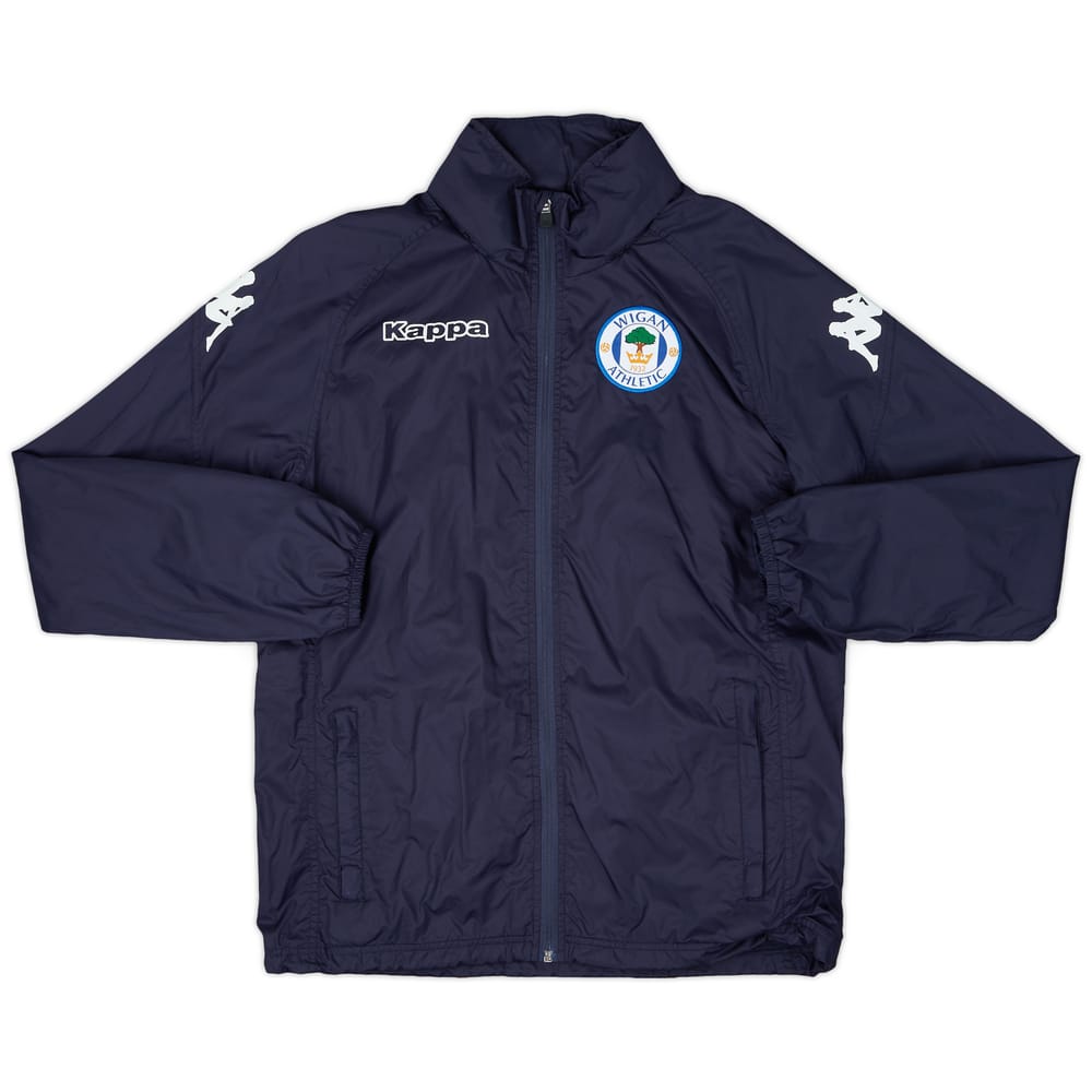 2015-16 Wigan Kappa Hooded Rain Jacket - 8/10 - (S)