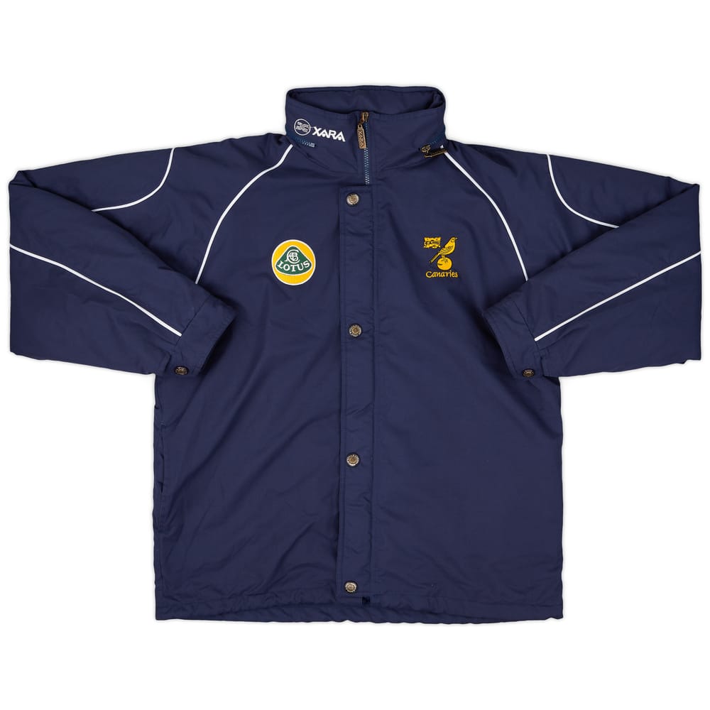 2003-04 Norwich Xara Padded Bench Coat - 9/10 - (M)